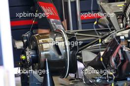Red Bull Racing RB18 brake detail. 09.06.2022. Formula 1 World Championship, Rd 8, Azerbaijan Grand Prix, Baku Street Circuit, Azerbaijan, Preparation Day.