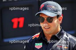 Sergio Perez (MEX) Red Bull Racing. 09.06.2022. Formula 1 World Championship, Rd 8, Azerbaijan Grand Prix, Baku Street Circuit, Azerbaijan, Preparation Day.
