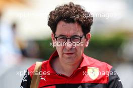 Mattia Binotto (ITA) Ferrari Team Principal. 09.06.2022. Formula 1 World Championship, Rd 8, Azerbaijan Grand Prix, Baku Street Circuit, Azerbaijan, Preparation Day.