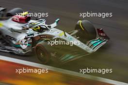 Lewis Hamilton (GBR) Mercedes AMG F1 W13. 26.08.2022. Formula 1 World Championship, Rd 14, Belgian Grand Prix, Spa Francorchamps, Belgium, Practice Day.