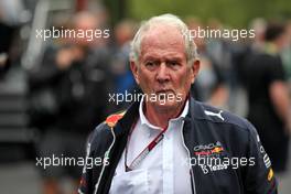Dr Helmut Marko (AUT) Red Bull Motorsport Consultant. 26.08.2022. Formula 1 World Championship, Rd 14, Belgian Grand Prix, Spa Francorchamps, Belgium, Practice Day.