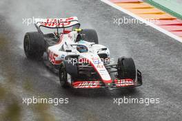 Mick Schumacher (GER) Haas VF-22. 26.08.2022. Formula 1 World Championship, Rd 14, Belgian Grand Prix, Spa Francorchamps, Belgium, Practice Day.