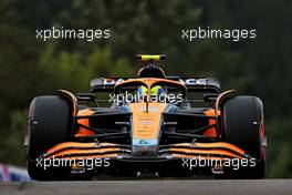 Lando Norris (GBR) McLaren MCL36. 26.08.2022. Formula 1 World Championship, Rd 14, Belgian Grand Prix, Spa Francorchamps, Belgium, Practice Day.