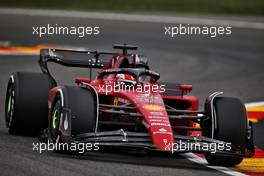 Charles Leclerc (MON) Ferrari F1-75. 26.08.2022. Formula 1 World Championship, Rd 14, Belgian Grand Prix, Spa Francorchamps, Belgium, Practice Day.