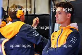 Lando Norris (GBR) McLaren. 26.08.2022. Formula 1 World Championship, Rd 14, Belgian Grand Prix, Spa Francorchamps, Belgium, Practice Day.