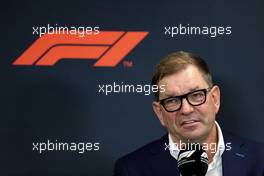 Markus Duesmann (GER) Audi Chief Executive Office at a press conference announcing that Audi has officially registered as an F1 engine manufacturer for the 2026 regulations. 26.08.2022. Formula 1 World Championship, Rd 14, Belgian Grand Prix, Spa Francorchamps, Belgium, Practice Day.