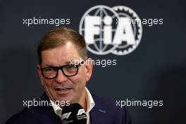Markus Duesmann (GER) Audi Chief Executive Officer at a press conference announcing that Audi has officially registered as an F1 engine manufacturer for the 2026 regulations. 26.08.2022. Formula 1 World Championship, Rd 14, Belgian Grand Prix, Spa Francorchamps, Belgium, Practice Day.
