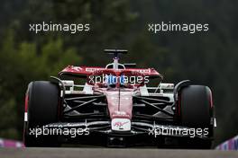 Valtteri Bottas (FIN) Alfa Romeo F1 Team C42. 26.08.2022. Formula 1 World Championship, Rd 14, Belgian Grand Prix, Spa Francorchamps, Belgium, Practice Day.