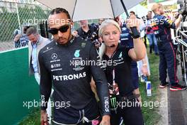 Lewis Hamilton (GBR) Mercedes AMG F1 W13. 28.08.2022. Formula 1 World Championship, Rd 14, Belgian Grand Prix, Spa Francorchamps, Belgium, Race Day.