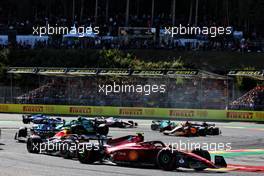 Carlos Sainz Jr (ESP) Ferrari F1-75. 28.08.2022. Formula 1 World Championship, Rd 14, Belgian Grand Prix, Spa Francorchamps, Belgium, Race Day.
