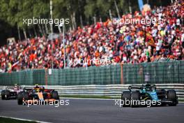 Lance Stroll (CDN) Aston Martin F1 Team AMR22. 28.08.2022. Formula 1 World Championship, Rd 14, Belgian Grand Prix, Spa Francorchamps, Belgium, Race Day.