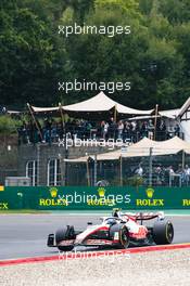 Mick Schumacher (GER) Haas VF-22. 27.08.2022. Formula 1 World Championship, Rd 14, Belgian Grand Prix, Spa Francorchamps, Belgium, Qualifying Day.