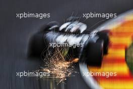 Pierre Gasly (FRA) AlphaTauri AT03 sends sparks flying. 27.08.2022. Formula 1 World Championship, Rd 14, Belgian Grand Prix, Spa Francorchamps, Belgium, Qualifying Day.