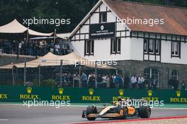 Lando Norris (GBR) McLaren MCL36. 27.08.2022. Formula 1 World Championship, Rd 14, Belgian Grand Prix, Spa Francorchamps, Belgium, Qualifying Day.