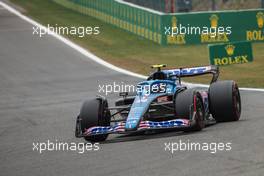 Esteban Ocon (FRA) Alpine F1 Team A522. 27.08.2022. Formula 1 World Championship, Rd 14, Belgian Grand Prix, Spa Francorchamps, Belgium, Qualifying Day.
