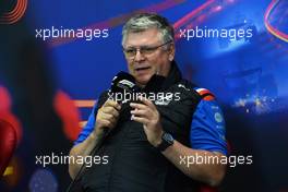 Otmar Szafnauer (USA) Alpine F1 Team, Team Principal in the FIA Press Conference. 27.08.2022. Formula 1 World Championship, Rd 14, Belgian Grand Prix, Spa Francorchamps, Belgium, Qualifying Day.