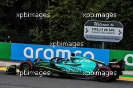 Lance Stroll (CDN) Aston Martin F1 Team AMR22. 27.08.2022. Formula 1 World Championship, Rd 14, Belgian Grand Prix, Spa Francorchamps, Belgium, Qualifying Day.