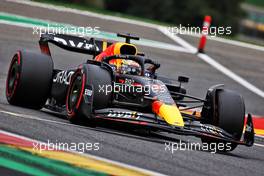 Max Verstappen (NLD) Red Bull Racing RB18. 27.08.2022. Formula 1 World Championship, Rd 14, Belgian Grand Prix, Spa Francorchamps, Belgium, Qualifying Day.