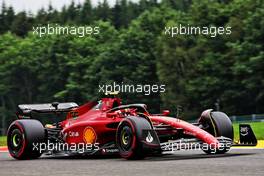 Carlos Sainz Jr (ESP) Ferrari F1-75. 27.08.2022. Formula 1 World Championship, Rd 14, Belgian Grand Prix, Spa Francorchamps, Belgium, Qualifying Day.