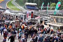Circuit atmosphere - FanZone. 28.08.2022. Formula 1 World Championship, Rd 14, Belgian Grand Prix, Spa Francorchamps, Belgium, Race Day.