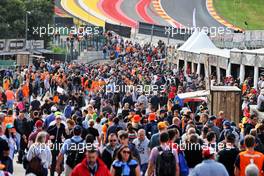 Circuit atmosphere - FanZone. 28.08.2022. Formula 1 World Championship, Rd 14, Belgian Grand Prix, Spa Francorchamps, Belgium, Race Day.