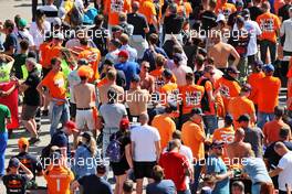 Circuit atmosphere -fans. 28.08.2022. Formula 1 World Championship, Rd 14, Belgian Grand Prix, Spa Francorchamps, Belgium, Race Day.