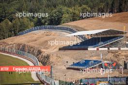 Circuit atmosphere - grandstands. 25.08.2022. Formula 1 World Championship, Rd 14, Belgian Grand Prix, Spa Francorchamps, Belgium, Preparation Day.
