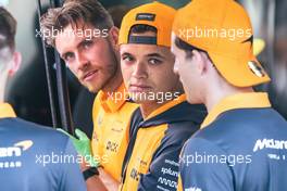 Lando Norris (GBR) McLaren. 25.08.2022. Formula 1 World Championship, Rd 14, Belgian Grand Prix, Spa Francorchamps, Belgium, Preparation Day.
