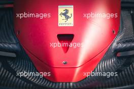 Ferrari F1-75 nosecone. 25.08.2022. Formula 1 World Championship, Rd 14, Belgian Grand Prix, Spa Francorchamps, Belgium, Preparation Day.