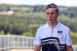 Liam Lawson (NZL) AlphaTauri Test Driver. 25.08.2022. Formula 1 World Championship, Rd 14, Belgian Grand Prix, Spa Francorchamps, Belgium, Preparation Day.