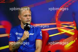 Kevin Magnussen (DEN) Haas F1 Team in the FIA Press Conference. 25.08.2022. Formula 1 World Championship, Rd 14, Belgian Grand Prix, Spa Francorchamps, Belgium, Preparation Day.