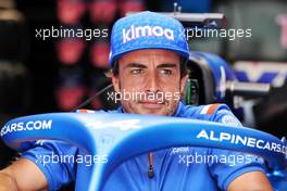 Fernado Alonso (ESP) Alpine F1 Team. 25.08.2022. Formula 1 World Championship, Rd 14, Belgian Grand Prix, Spa Francorchamps, Belgium, Preparation Day.