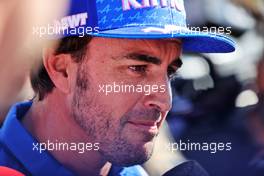 Fernando Alonso (ESP) Alpine F1 Team. 25.08.2022. Formula 1 World Championship, Rd 14, Belgian Grand Prix, Spa Francorchamps, Belgium, Preparation Day.