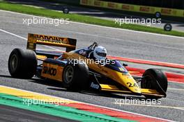 A historic Minardi F1 car. 25.08.2022. Formula 1 World Championship, Rd 14, Belgian Grand Prix, Spa Francorchamps, Belgium, Preparation Day.