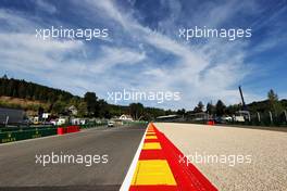 Circuit atmosphere - kerb detail. 25.08.2022. Formula 1 World Championship, Rd 14, Belgian Grand Prix, Spa Francorchamps, Belgium, Preparation Day.