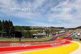 Circuit atmosphere - Eau Rouge. 25.08.2022. Formula 1 World Championship, Rd 14, Belgian Grand Prix, Spa Francorchamps, Belgium, Preparation Day.