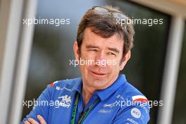 Bruno Famin (FRA) Alpine F1 Team Executive Director. 18.03.2022. Formula 1 World Championship, Rd 1, Bahrain Grand Prix, Sakhir, Bahrain, Practice Day