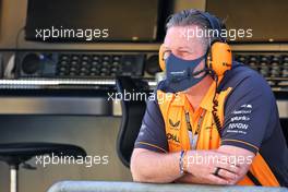 Zak Brown (USA) McLaren Executive Director. 18.03.2022. Formula 1 World Championship, Rd 1, Bahrain Grand Prix, Sakhir, Bahrain, Practice Day