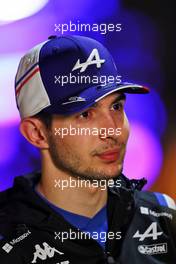 Esteban Ocon (FRA) Alpine F1 Team. 18.03.2022. Formula 1 World Championship, Rd 1, Bahrain Grand Prix, Sakhir, Bahrain, Practice Day