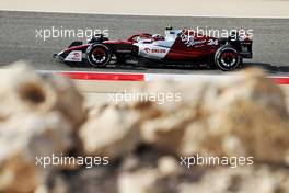 Guanyu Zhou (CHN) Alfa Romeo F1 Team C42. 18.03.2022. Formula 1 World Championship, Rd 1, Bahrain Grand Prix, Sakhir, Bahrain, Practice Day