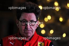 Mattia Binotto (ITA) Ferrari Team Principal. 18.03.2022. Formula 1 World Championship, Rd 1, Bahrain Grand Prix, Sakhir, Bahrain, Practice Day
