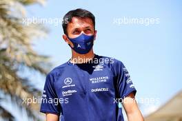 Alexander Albon (THA) Williams Racing. 18.03.2022. Formula 1 World Championship, Rd 1, Bahrain Grand Prix, Sakhir, Bahrain, Practice Day
