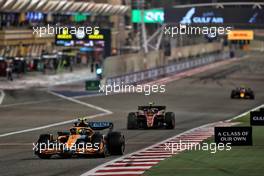 Lando Norris (GBR) McLaren MCL36. 20.03.2022. Formula 1 World Championship, Rd 1, Bahrain Grand Prix, Sakhir, Bahrain, Race Day.