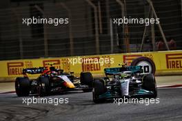 Lewis Hamilton (GBR) Mercedes AMG F1 W13. 20.03.2022. Formula 1 World Championship, Rd 1, Bahrain Grand Prix, Sakhir, Bahrain, Race Day.