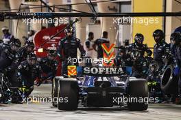 Nicholas Latifi (CDN), Williams Racing  20.03.2022. Formula 1 World Championship, Rd 1, Bahrain Grand Prix, Sakhir, Bahrain, Race Day.