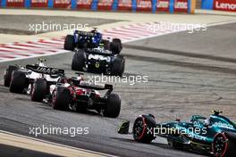 Valtteri Bottas (FIN) Alfa Romeo F1 Team C42. 20.03.2022. Formula 1 World Championship, Rd 1, Bahrain Grand Prix, Sakhir, Bahrain, Race Day.