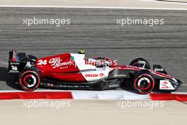 Guanyu Zhou (CHN) Alfa Romeo F1 Team C42. 19.03.2022. Formula 1 World Championship, Rd 1, Bahrain Grand Prix, Sakhir, Bahrain, Qualifying Day.