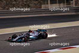 George Russell (GBR) Mercedes AMG F1 W13. 19.03.2022. Formula 1 World Championship, Rd 1, Bahrain Grand Prix, Sakhir, Bahrain, Qualifying Day.