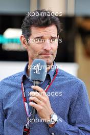 Mark Webber (AUS) Channel 4 Presenter. 19.03.2022. Formula 1 World Championship, Rd 1, Bahrain Grand Prix, Sakhir, Bahrain, Qualifying Day.