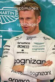 Nico Hulkenberg (GER) Aston Martin F1 Team Reserve Driver. 19.03.2022. Formula 1 World Championship, Rd 1, Bahrain Grand Prix, Sakhir, Bahrain, Qualifying Day.